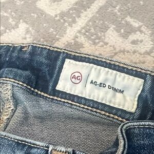 AG Adriano Goldschmied Blue Jeans Mari crop